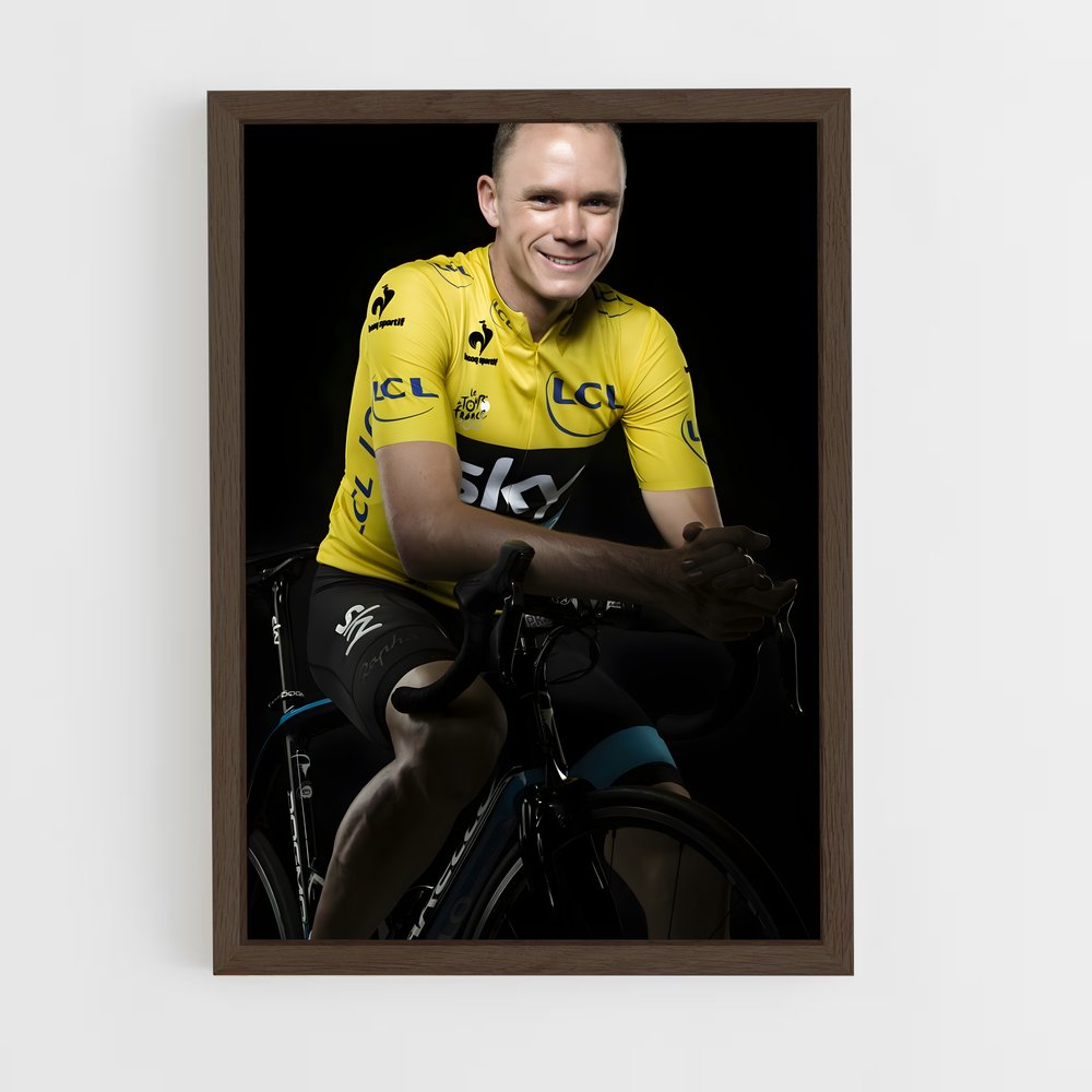 ap-chris froome-6 cadre Bois foncé