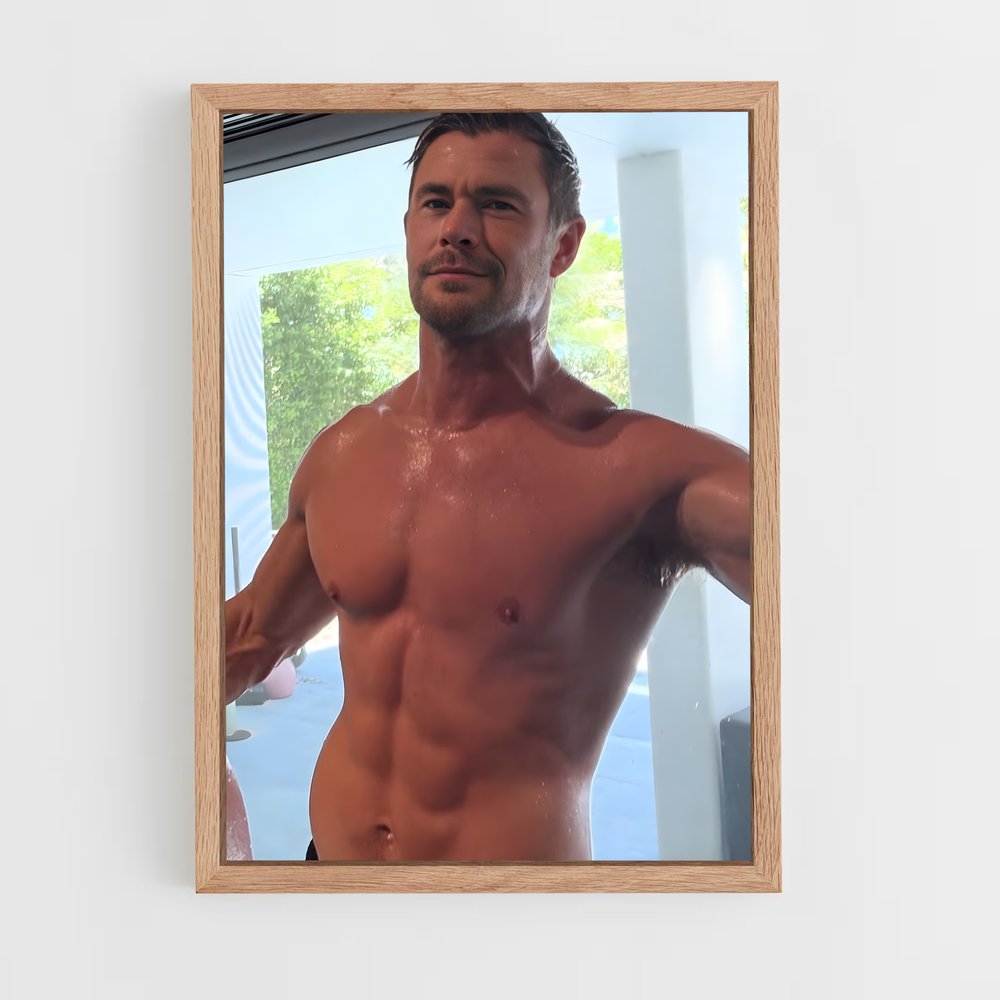 ap-chris hemsworth-7 cadre Bois clair