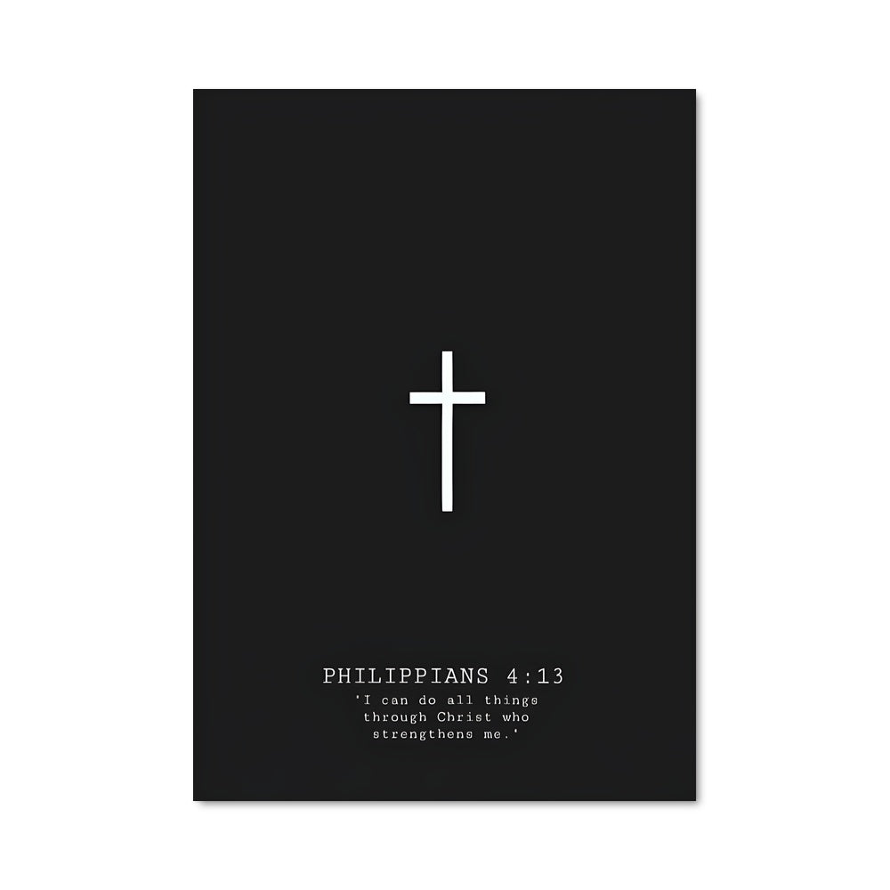 Poster Christian cross 16246
