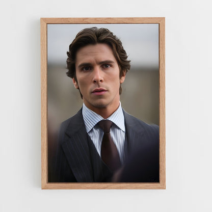 ap-christian bale-1 cadre Bois clair
