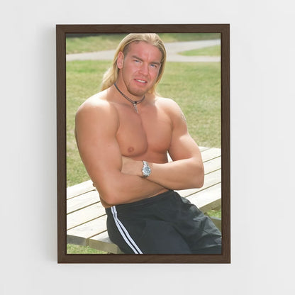 ap-christian cage-6 cadre Bois foncé