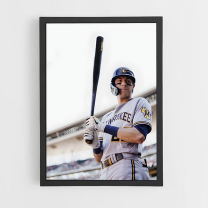ap-christian yelich-3 cadre Noir