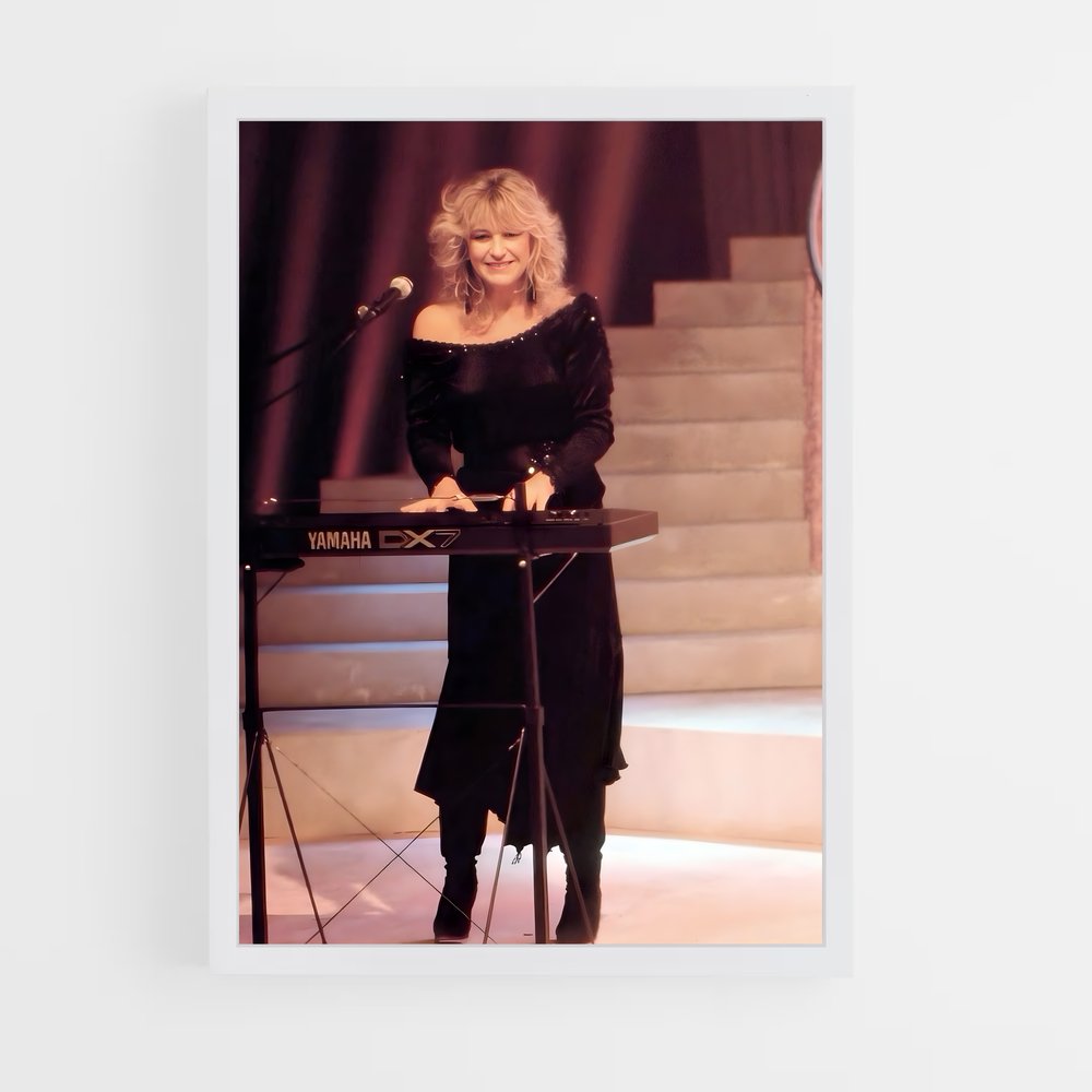 ap-christine mcvie-4 cadre Blanc