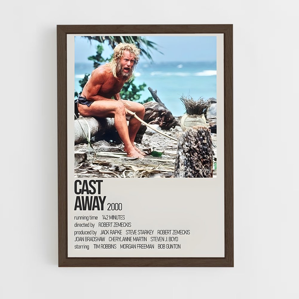 ap-chuck noland-1 cadre Bois foncé
