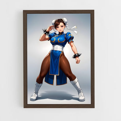 ap-chun li-2 cadre Bois foncé