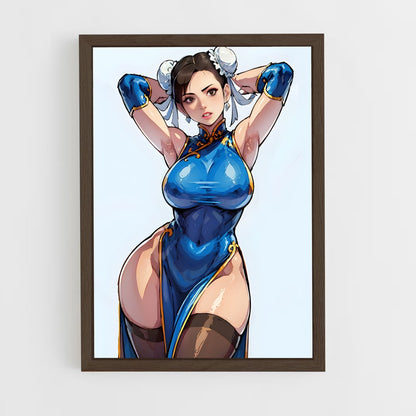 ap-chun li-3 cadre Bois foncé