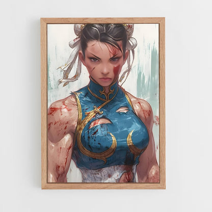 ap-chun li-4 cadre Bois clair