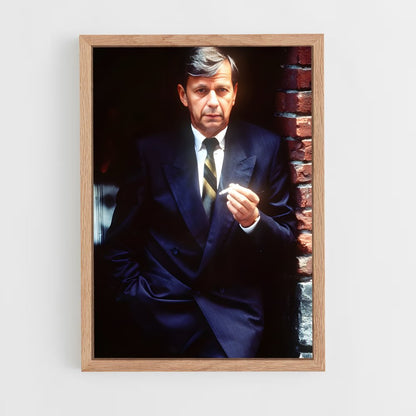 ap-cigarette smoking man-3 cadre Bois clair