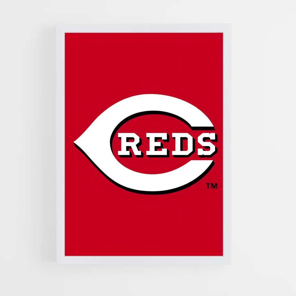 ap-cincinnati reds-2 cadre Blanc