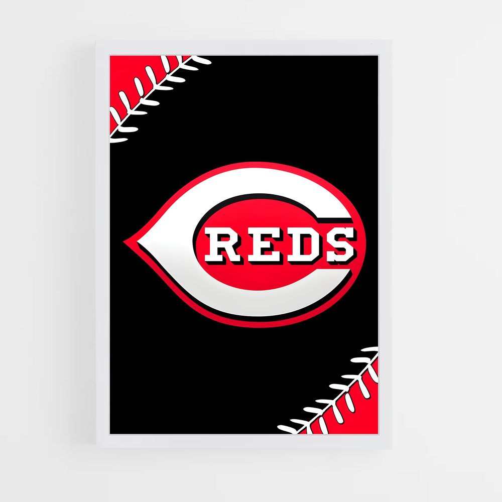 ap-cincinnati reds-3 cadre Blanc