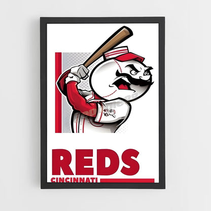 ap-cincinnati reds-4 cadre Noir