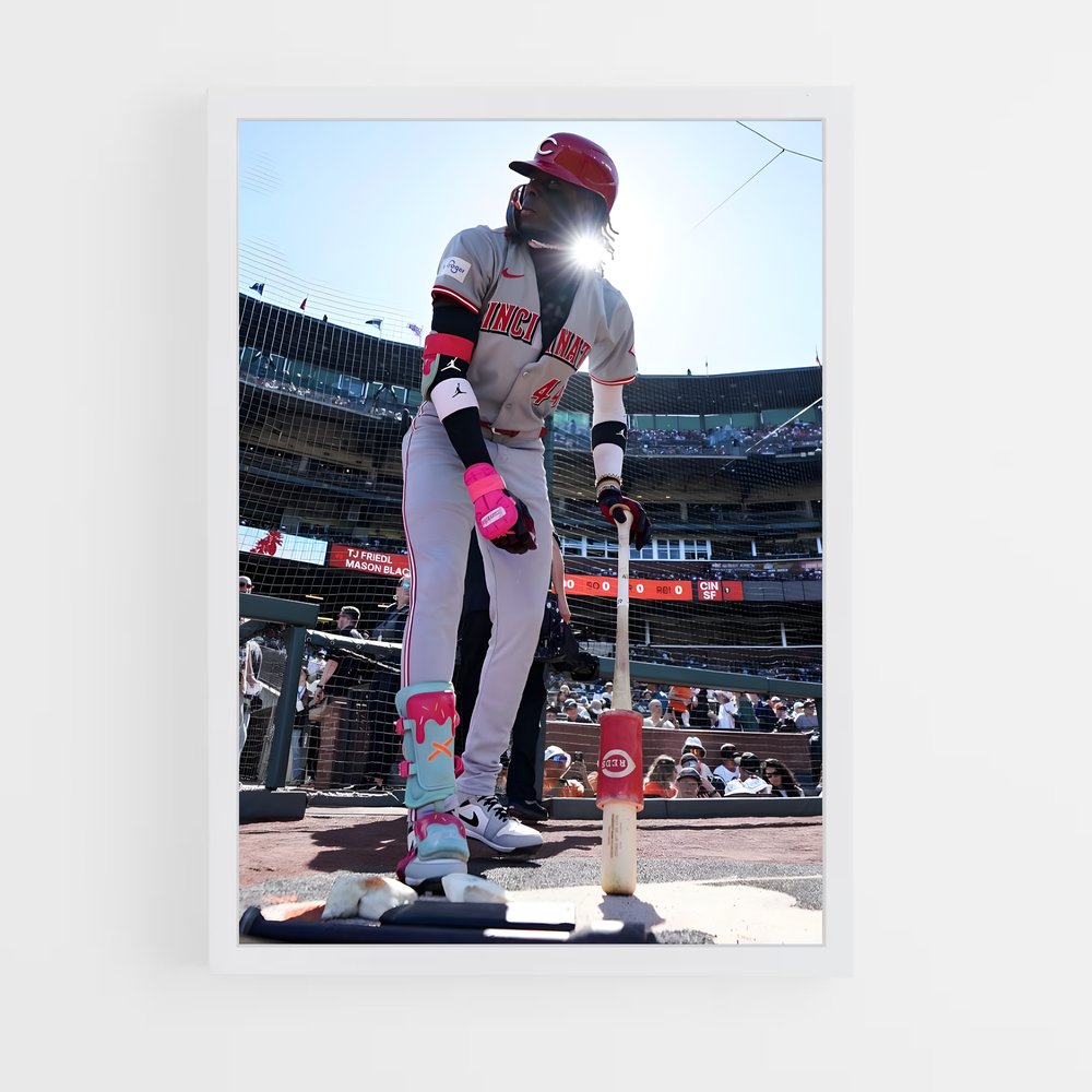 ap-cincinnati reds-6 cadre Blanc