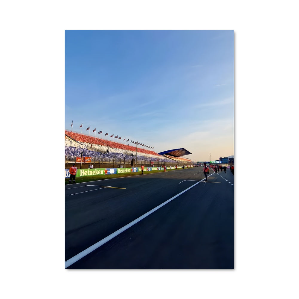 Poster Départ de la Course