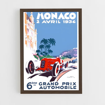 ap-circuit de monaco monte-carlo-3 cadre Bois foncé