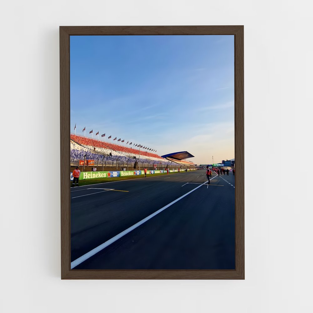 ap-circuit zandvoort netherlands-2 cadre Bois foncé