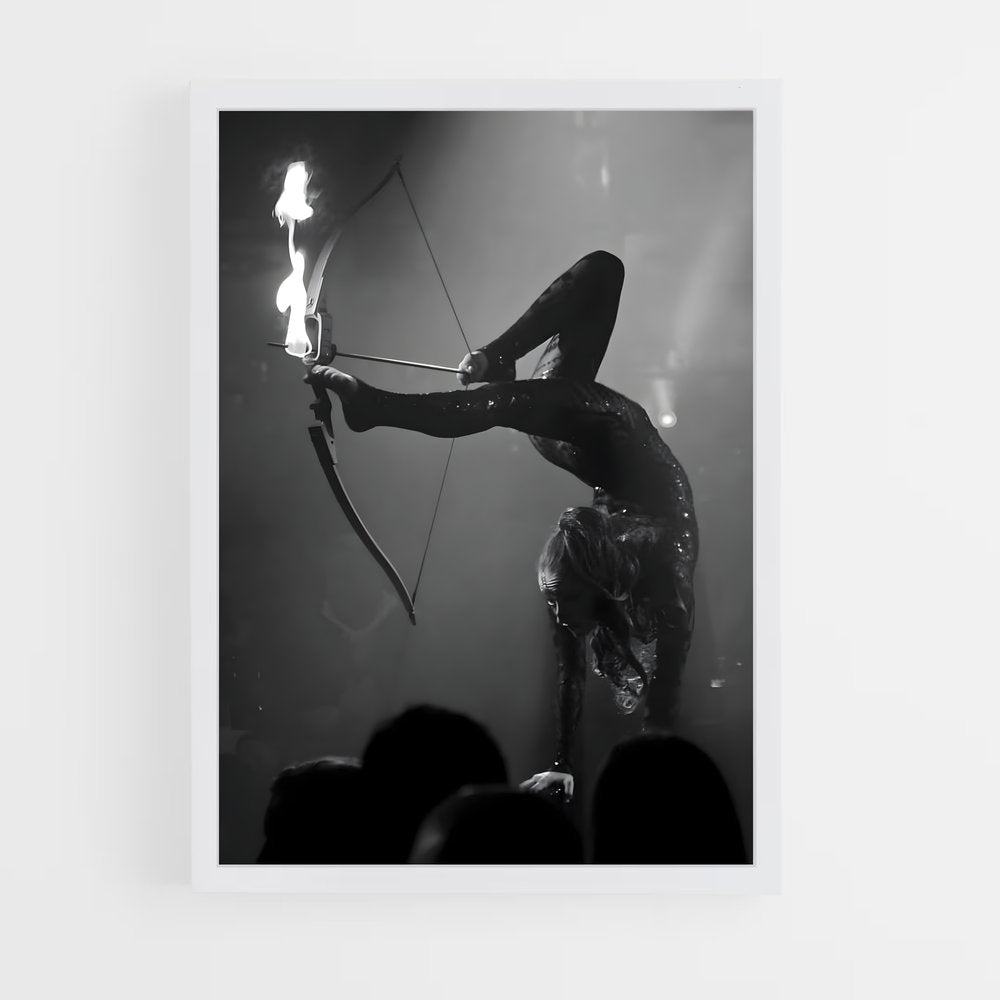 ap-circus performer-4 cadre Blanc