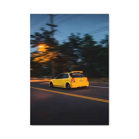 Poster Civic type r ek9 77656