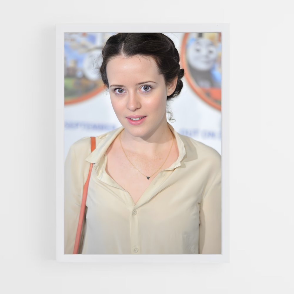 ap-claire foy-7 cadre Blanc