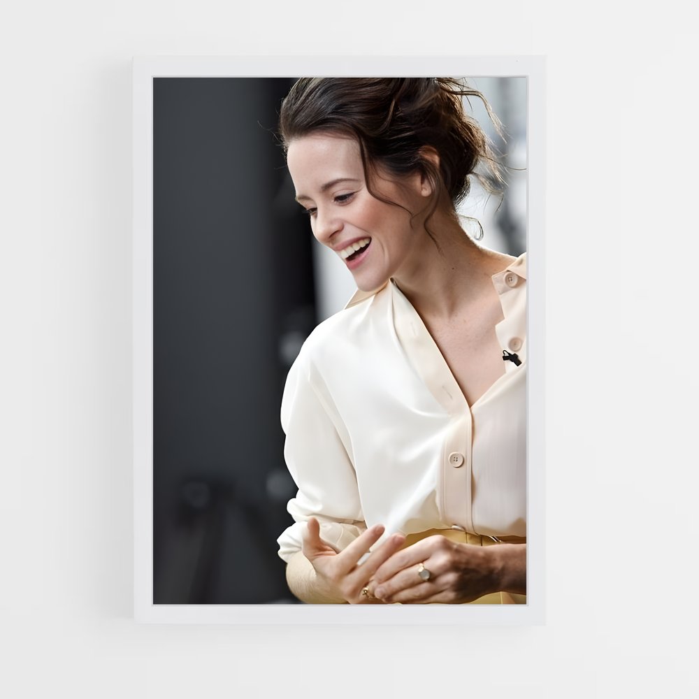 ap-claire foy-8 cadre Blanc