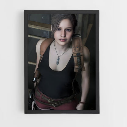 ap-claire redfield-4 cadre Noir