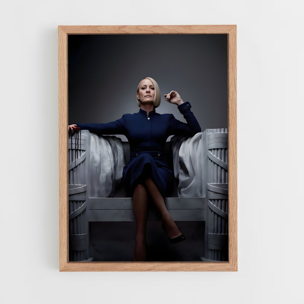 ap-claire underwood-1 cadre Bois clair