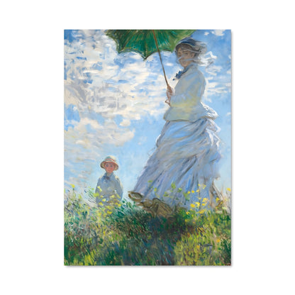 Poster Femme à l'Ombrelle