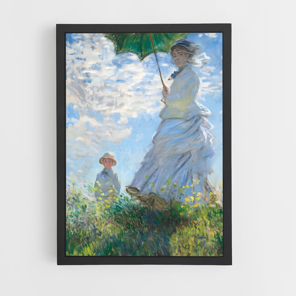 ap-claude monet-1 cadre Noir
