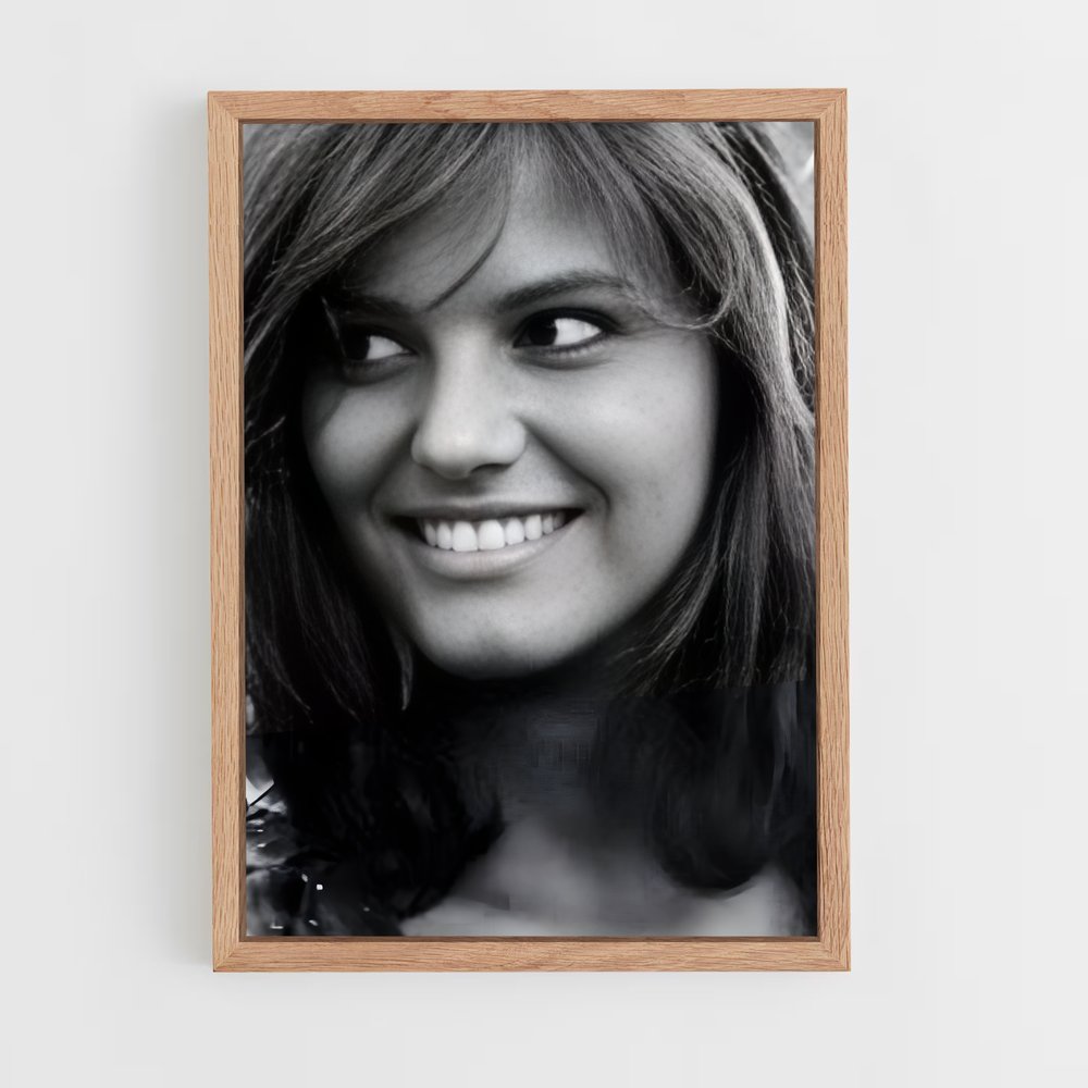 ap-claudia cardinale-4 cadre Bois clair