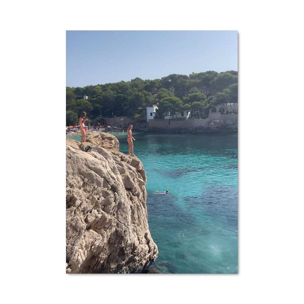Poster Plongeon Éclair