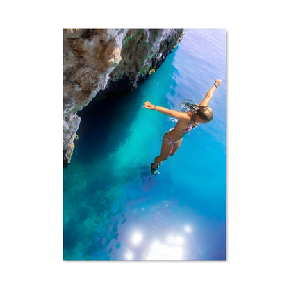 Poster Cliff diving 67049