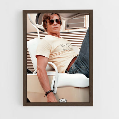 ap-cliff booth-2 cadre Bois foncé