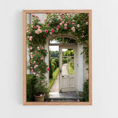 ap-climbing rose-1 cadre Bois clair