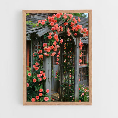 ap-climbing rose-3 cadre Bois clair