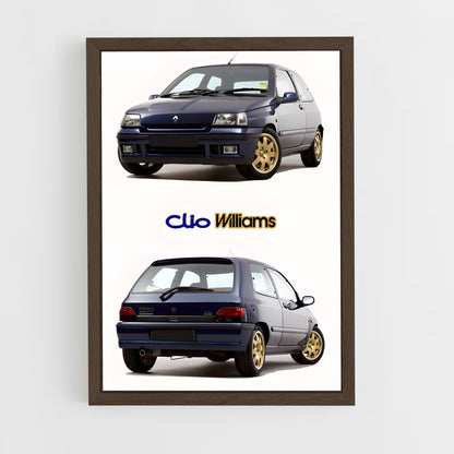 ap-clio williams-1 cadre Bois foncé