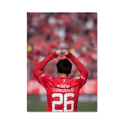 Poster Fier de Rouge
