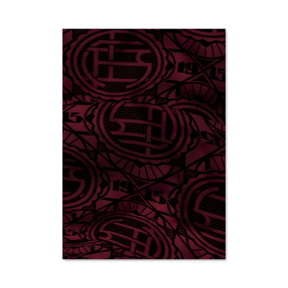 Poster Passion Rouge et Noir