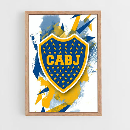 ap-club atletico boca juniors-1 cadre Bois clair