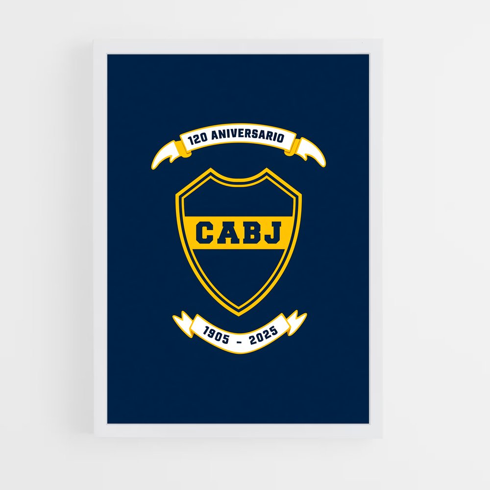 ap-club atletico boca juniors-6 cadre Blanc