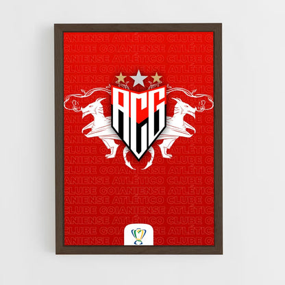 ap-club atletico goianiense-1 cadre Bois foncé