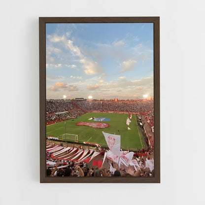 ap-club atletico huracan-3 cadre Bois foncé