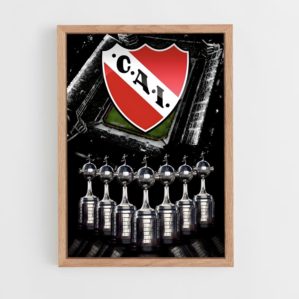 ap-club atletico independiente-12 cadre Bois clair