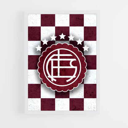 ap-club atletico lanus-10 cadre Blanc