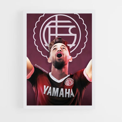 ap-club atletico lanus-9 cadre Blanc