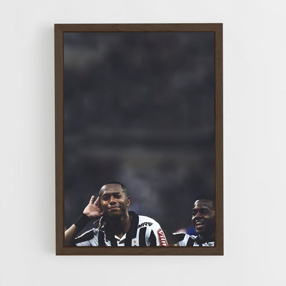 ap-club atletico mineiro-13 cadre Bois foncé