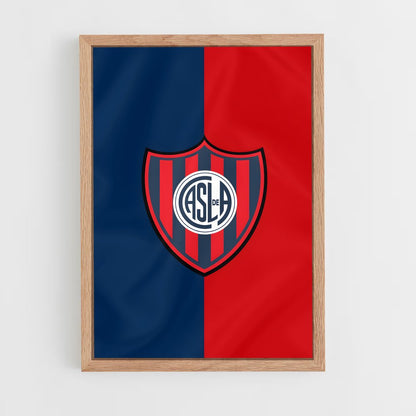 ap-club atletico san lorenzo-6 cadre Bois clair