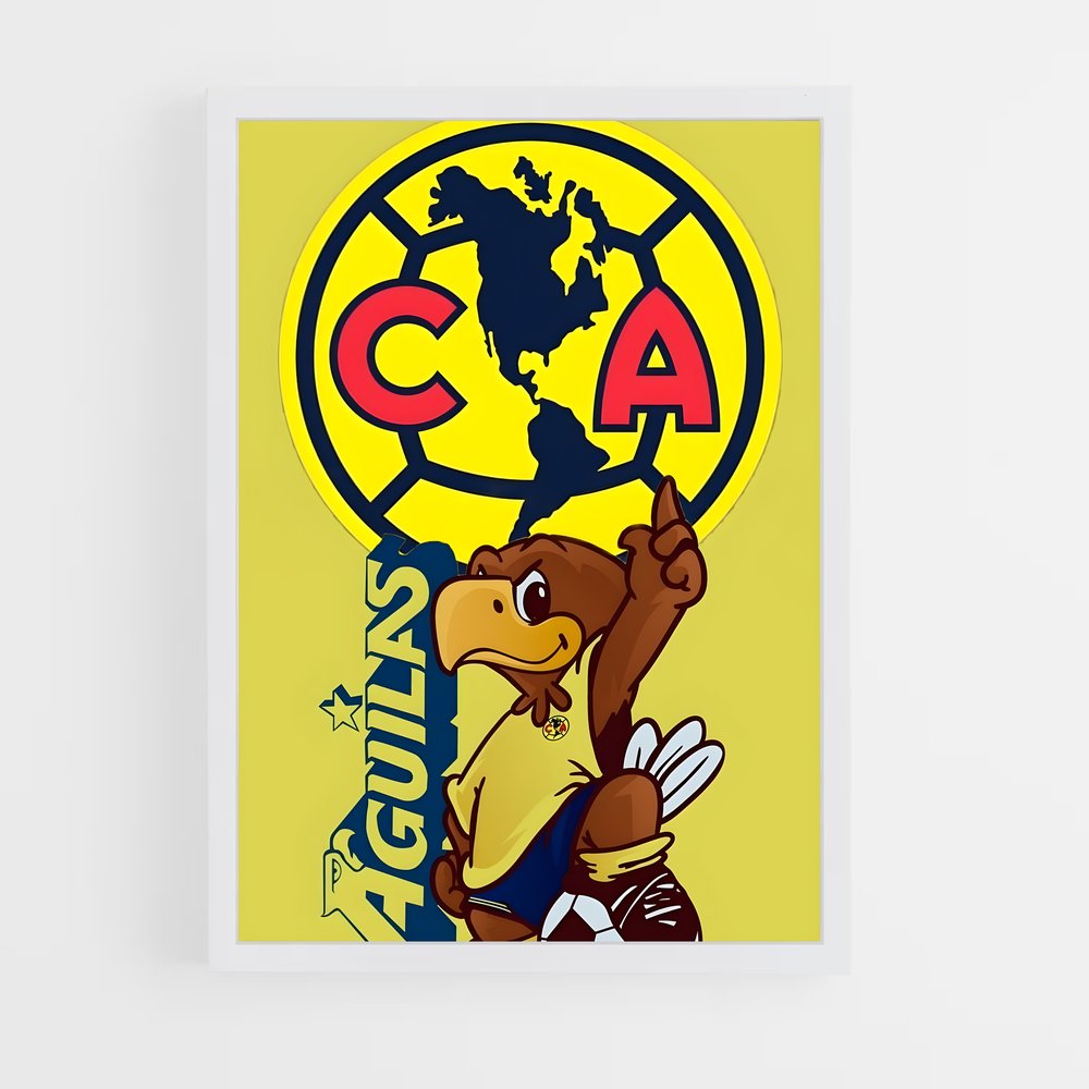 ap-club de futbol america-1 cadre Blanc