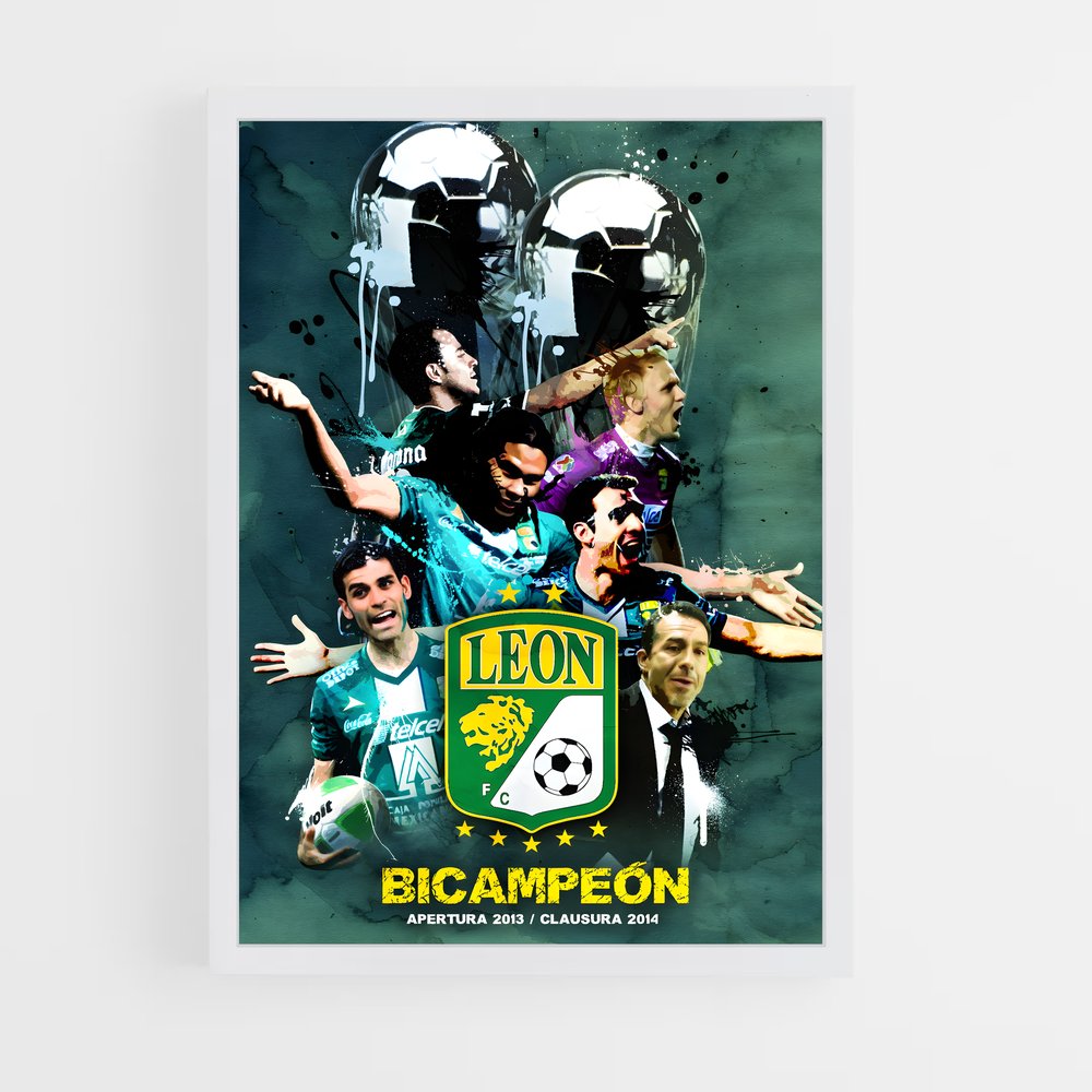 ap-club leon-14 cadre Blanc