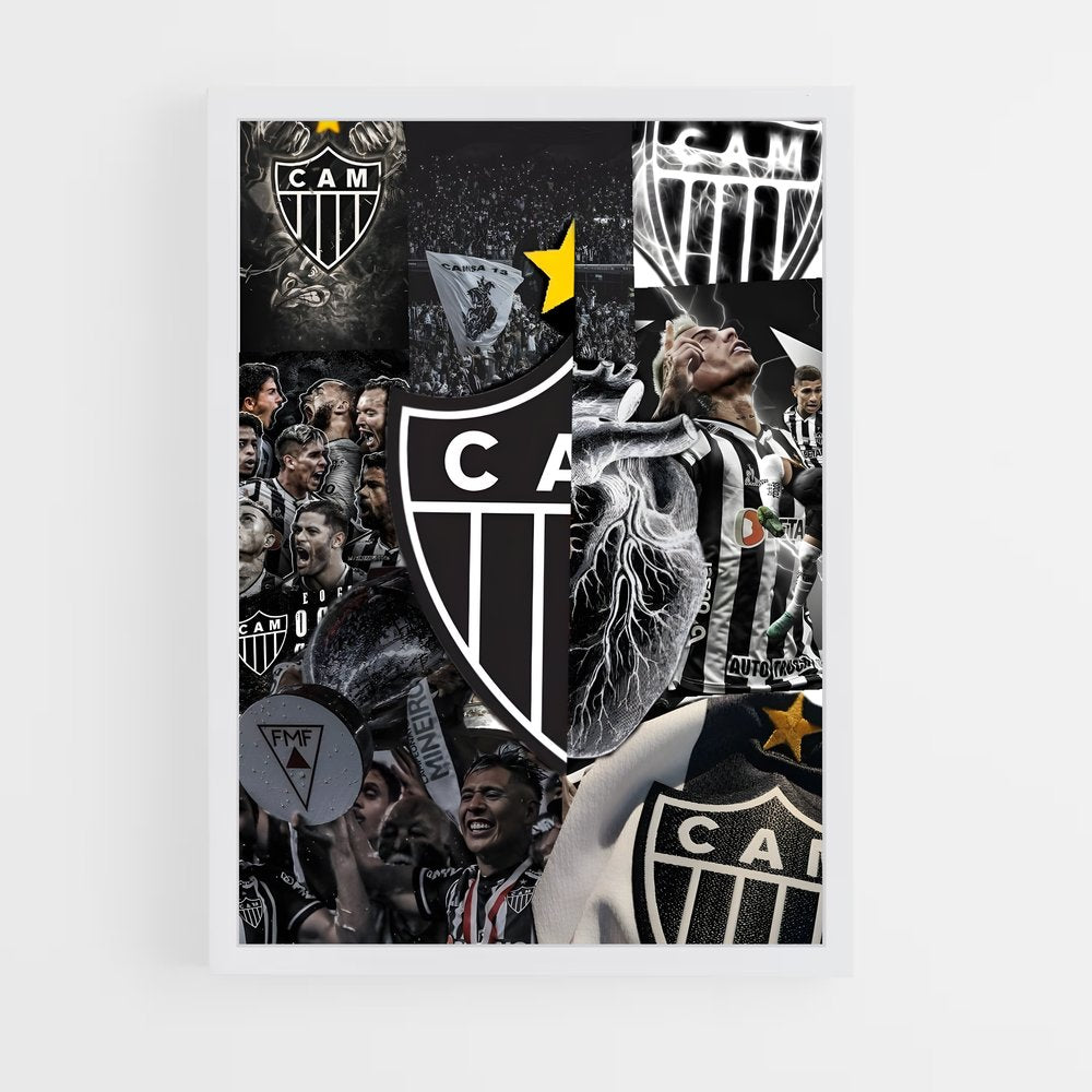 ap-clube atletico mineiro-6 cadre Blanc