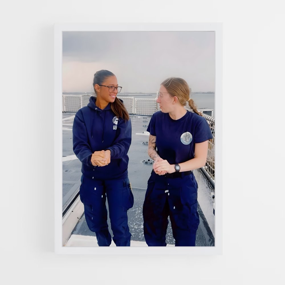 ap-coast guard-4 cadre Blanc