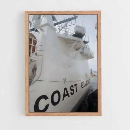 ap-coast guard-6 cadre Bois clair